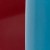 Red and Turquoise